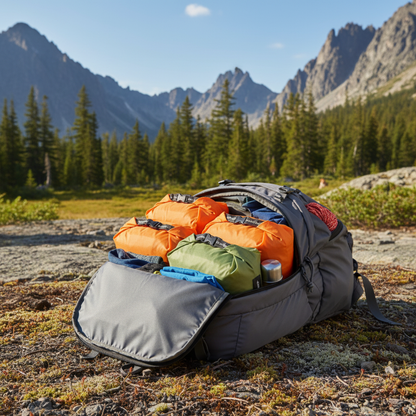 🎒 Outdoor Storage Bags | Lightweight Fabric Camp Set | Traveler-Gift Color-Coded Carry