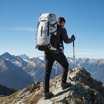 🥾 Hiking Backpack | Durable Fabric Trail Carry | Adventurer-Gift Streamlined Storage