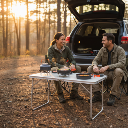 🍳 Camping Cookware | Lightweight Metal Camp Cooking | Camper-Gift Compact Set