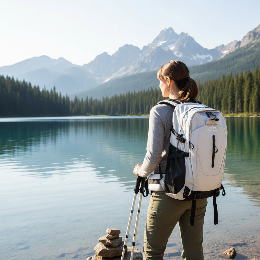 🥾 Hiking Backpack | Durable Fabric Trail Carry | Adventurer-Gift Streamlined Storage