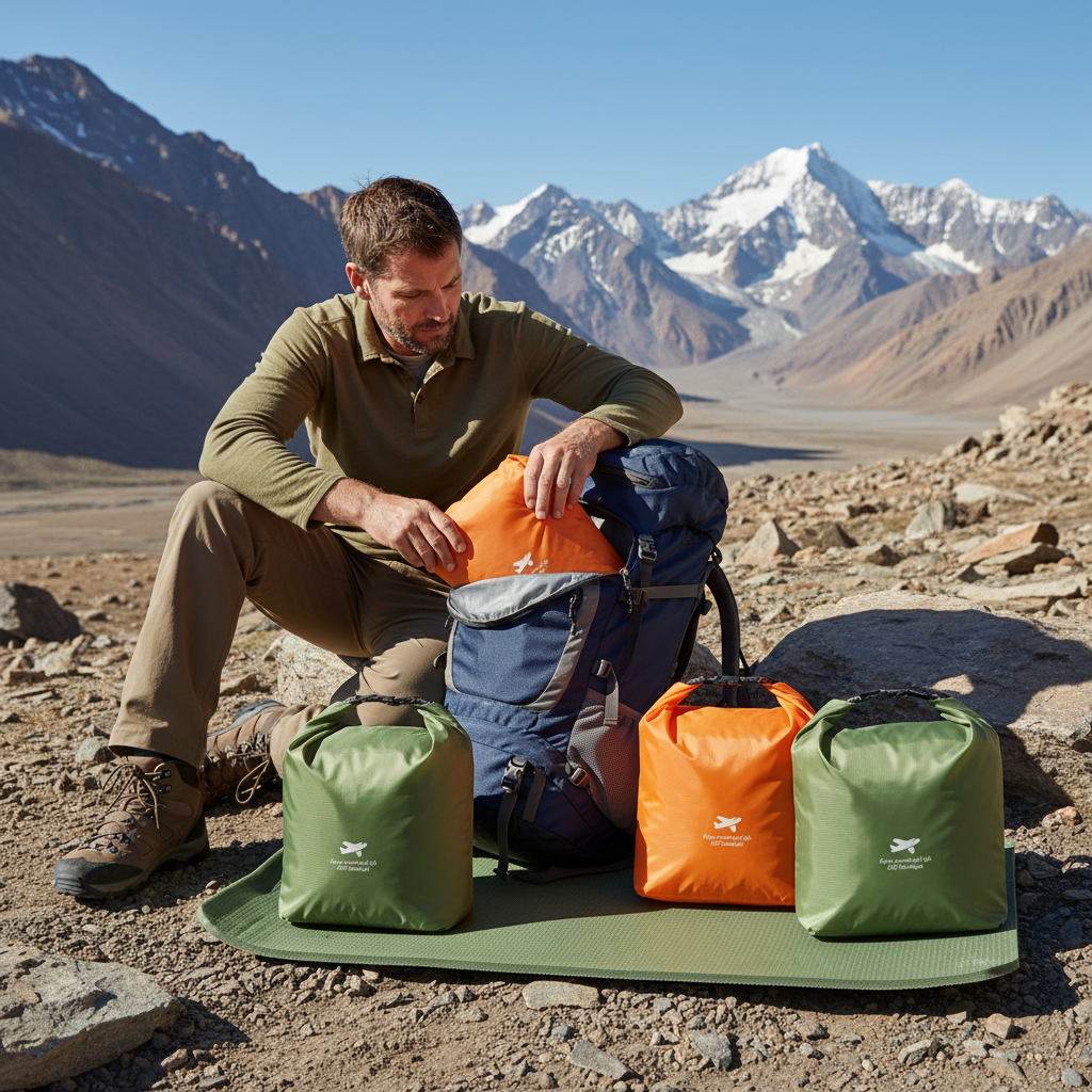 🎒 Outdoor Storage Bags | Lightweight Fabric Camp Set | Traveler-Gift Color-Coded Carry