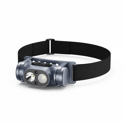 🔦 Hiking Headlamp | Lightweight Polymer Trail | Hiker-Gift Dual-Light Design