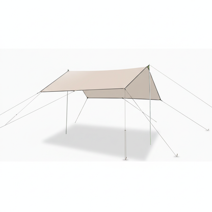 ⛺ Camping Tarp | Lightweight Fabric Camp Shelter | Camper-Gift Open-Air Shade