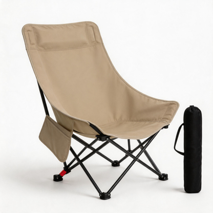 🪑 Camping Chair | Durable Fabric Campsite | Traveler-Gift Relaxed Comfort