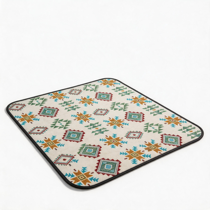 🧺 Picnic Blanket | Woven Fabric Park Days | Outdoor-Lover Boho Pattern