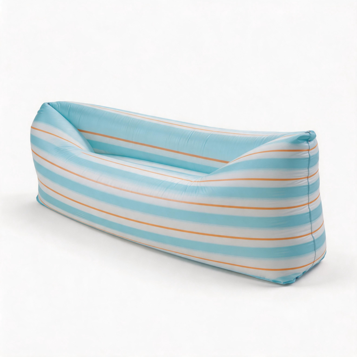 🌊 Inflatable Sofa | Lightweight Outdoor Lounge | Traveler-Gift Striped Comfort