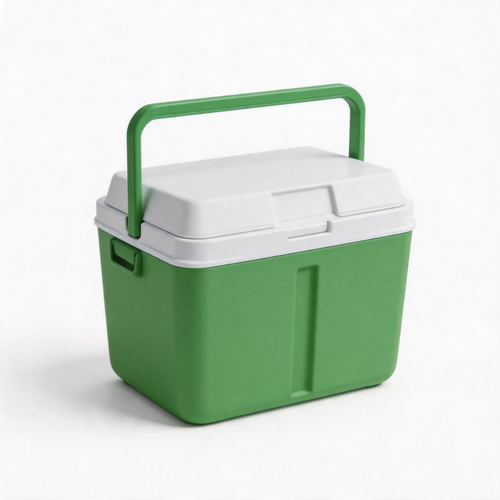 🧊 Cooler Box | Hard-Shell Picnic Storage | Family-Gift Fresh Green