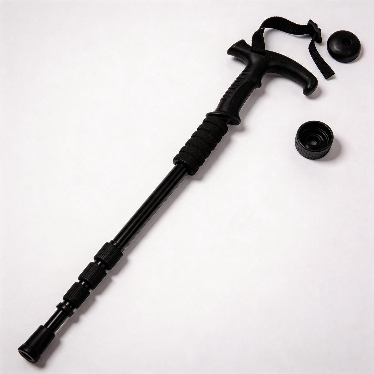 🥾 Trekking Pole | Metal Trail Support | Hiker-Gift Adjustable Stability